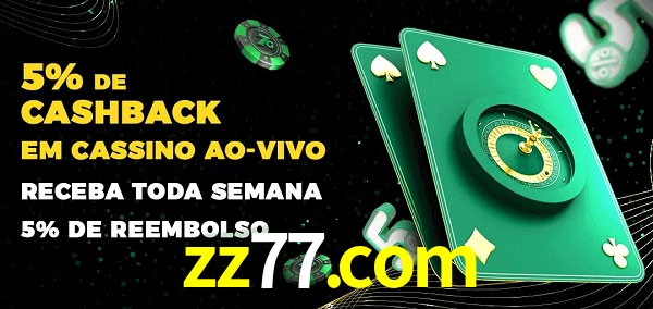 Promoções do cassino ao Vivo zz77.com